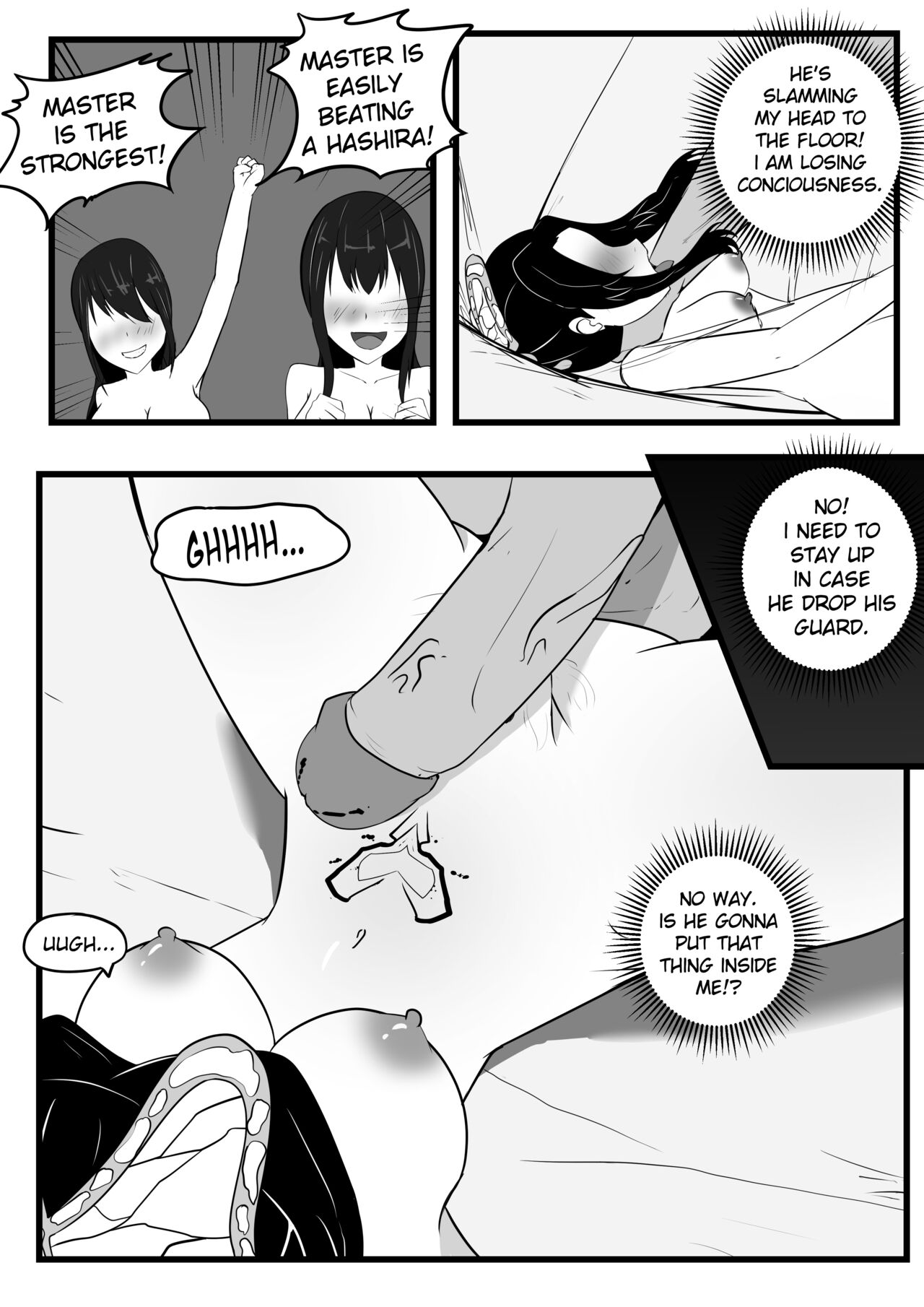 The Insect Hashira Can't Beat The Weakest Oni - Page 8