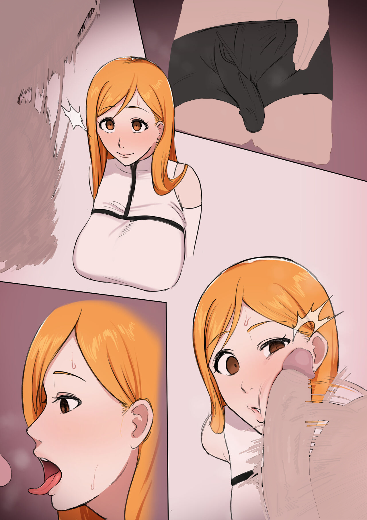 Orihime suck slave - Page 9