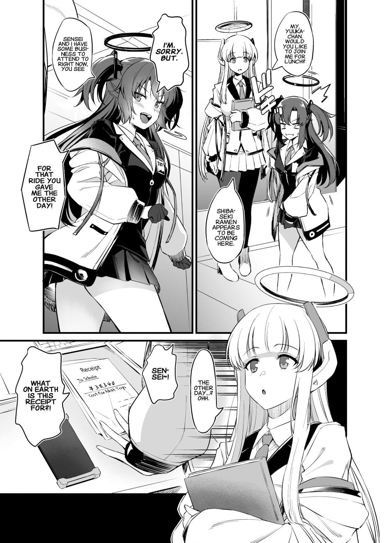 Sensei! Shasei no Jikan desu yo | Sensei! It's Time for You to Cum! - Page 4