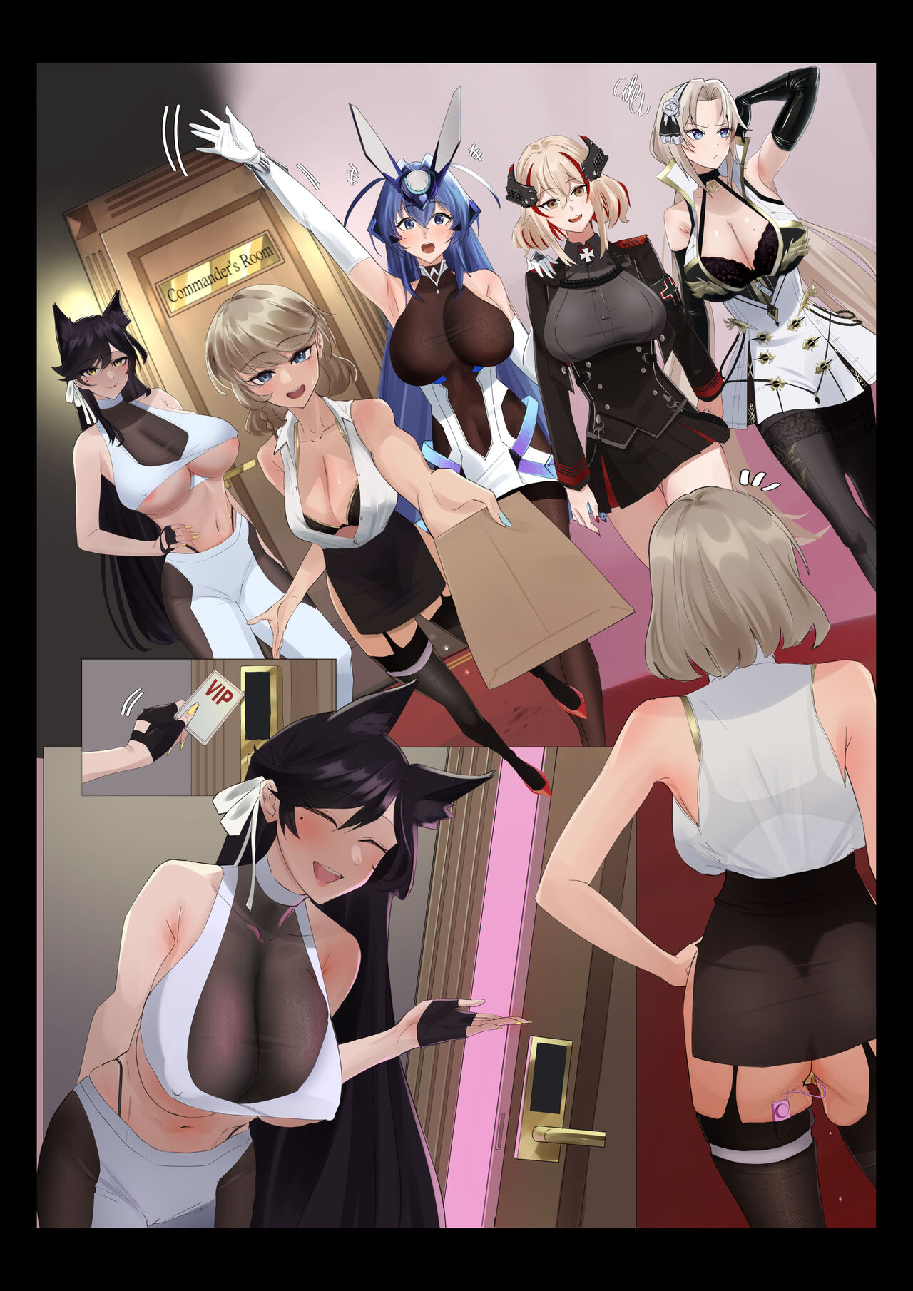 Datte Darling... Zako Chinpo Nandamon | 谁让达令他...是根杂鱼肉棒嘛♥ - Page 56