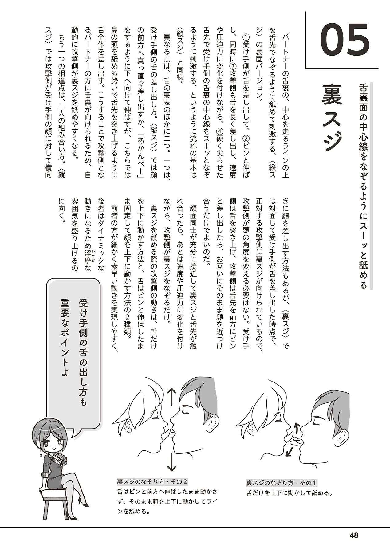 唇と舌の性感開発・キス完全マニュアル イラスト版……とろキス - Page 50