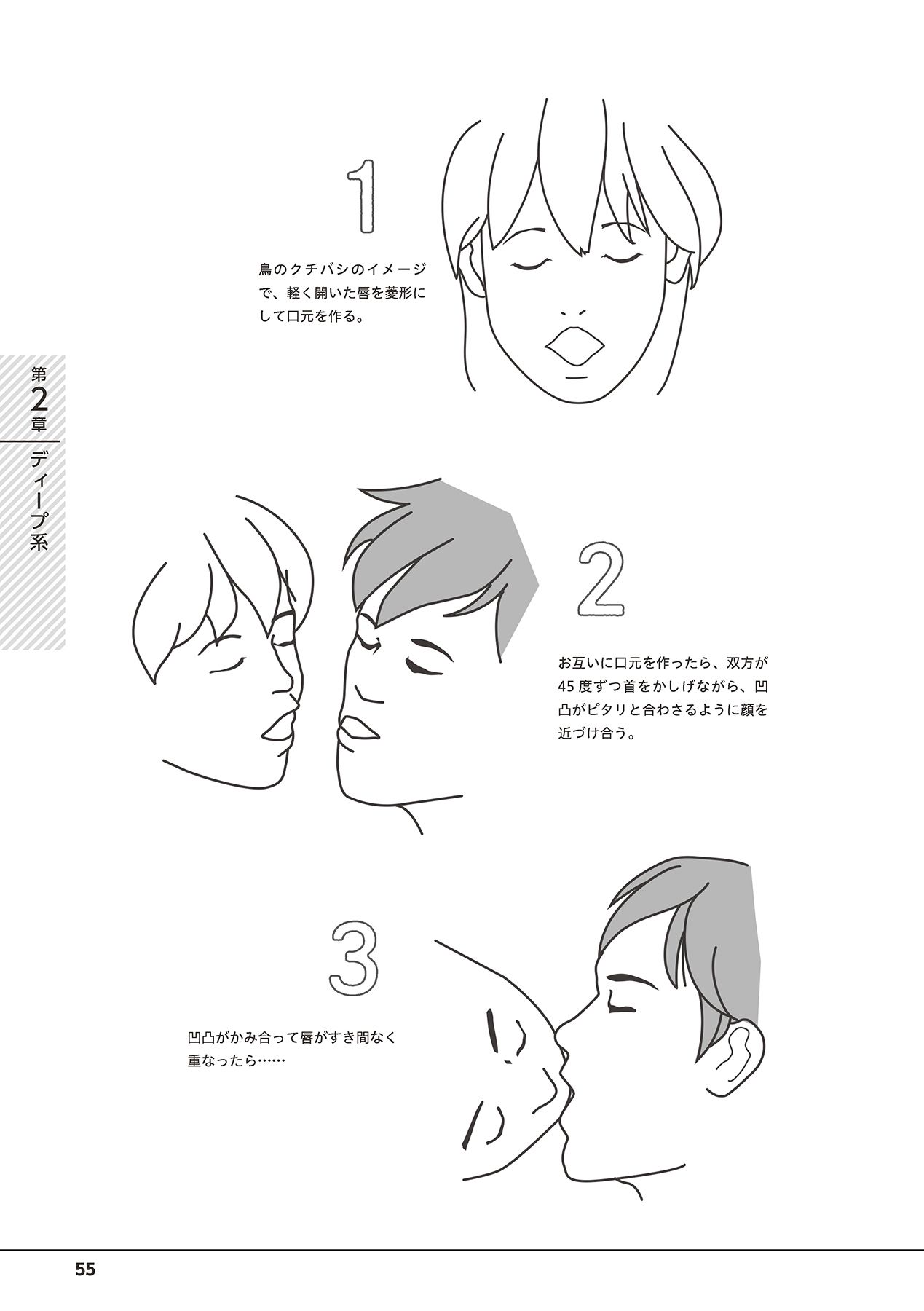 唇と舌の性感開発・キス完全マニュアル イラスト版……とろキス - Page 57