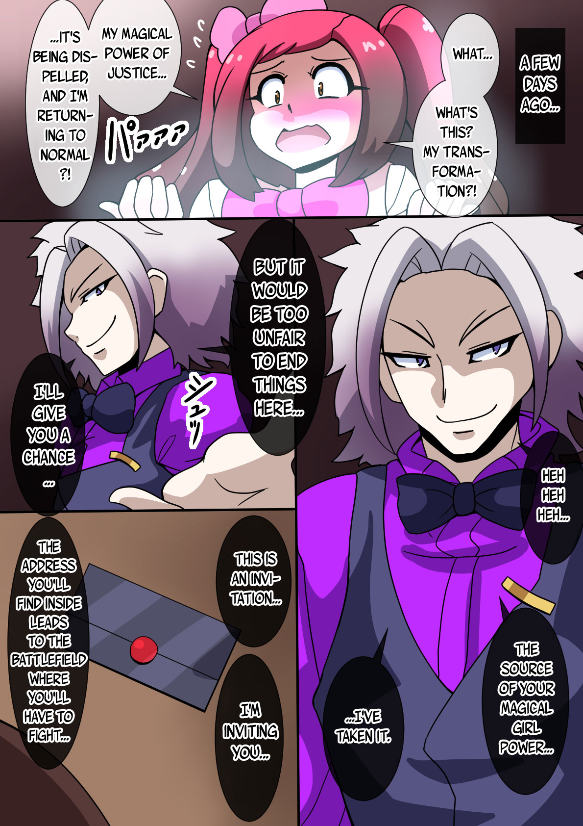 magical girl comic - Page 84