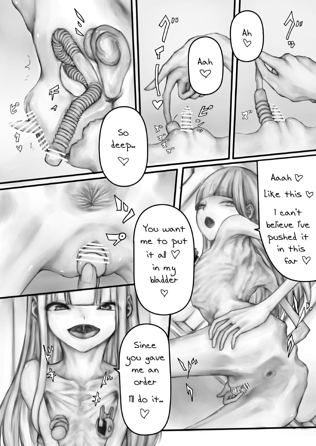 Garigari Ojou-sama no Oppai Nyoudou Ijime Onanie | Skinny Young Lady's Tits & Urethra Bullying Masturbation - Page 9