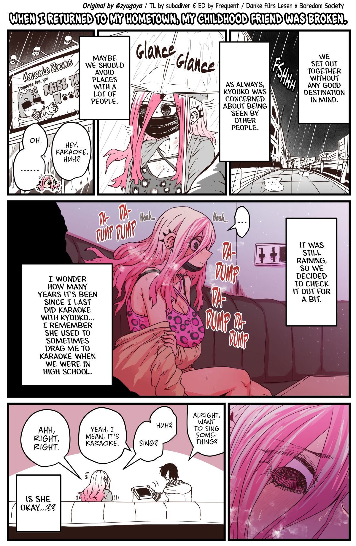When I Returned to My Hometown, My Childhood Friend was Broken - Page 6