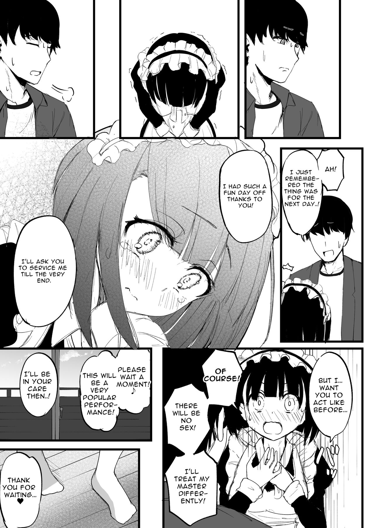 Futanari JK Maid "Tanari Meido" - Page 17