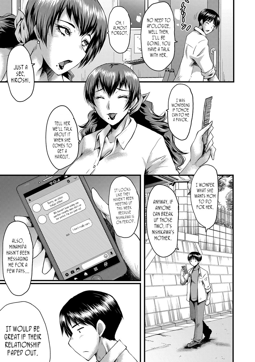 Tomodachi, Osananajimi mo Kaa-san mo Netorareru Ch. 3 | My friend stole away both my childhood friend and my mother, Part 3 - Page 3