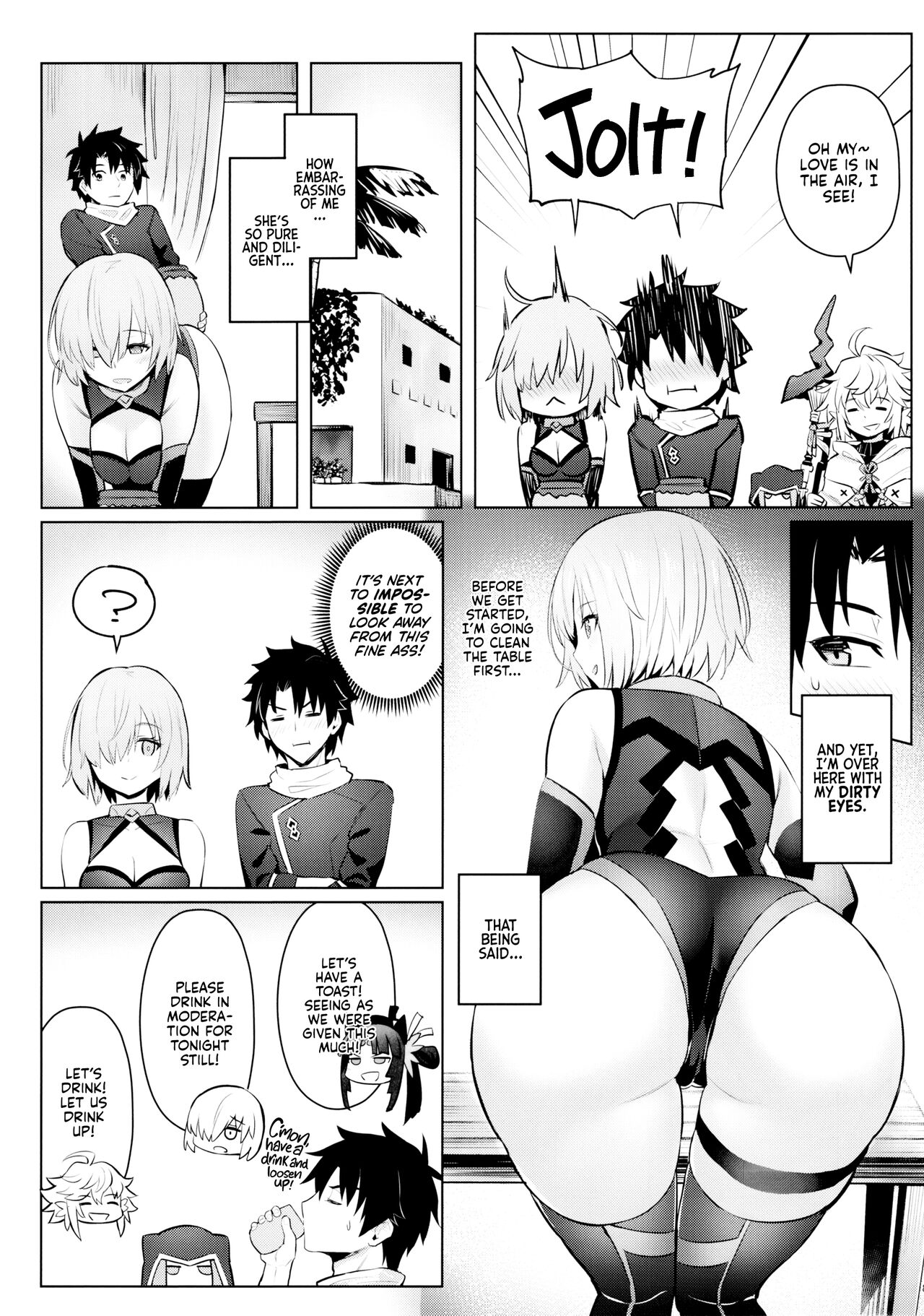 Mash no Bishiri Inmu | My Wet Dreams of Mash's Bubble Butt - Page 6