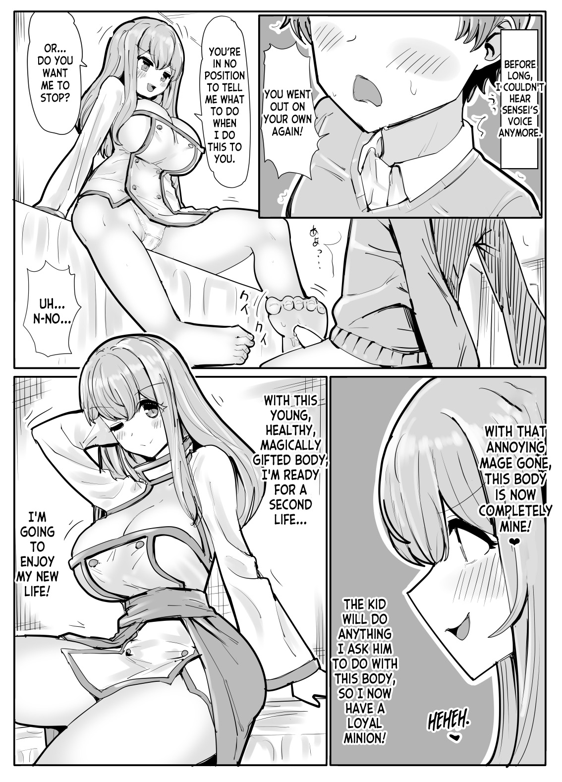Mage Teacher Possession Manga - Page 10
