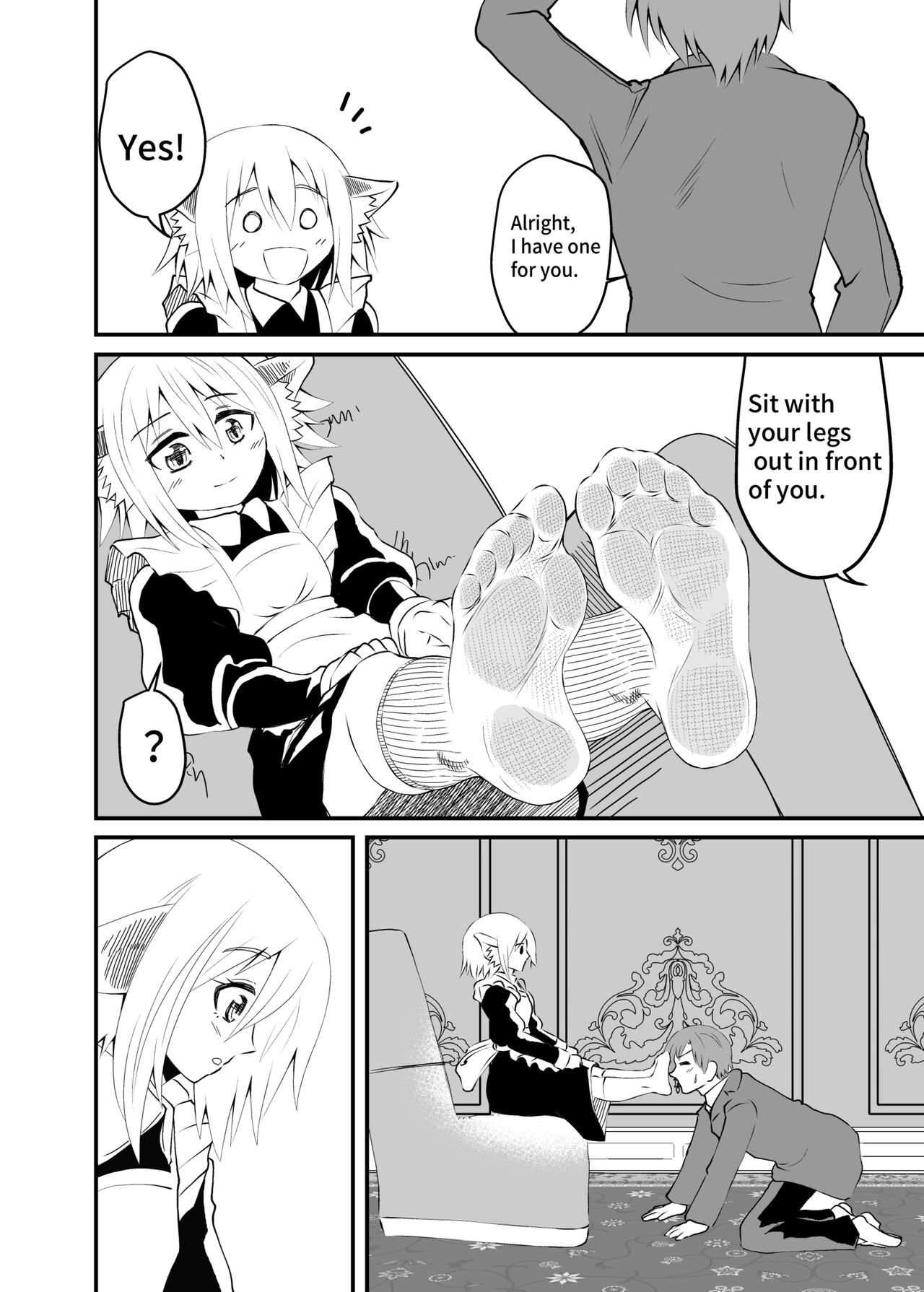 Isekai Maid Ashi Feti Monogatari 1 - Page 12