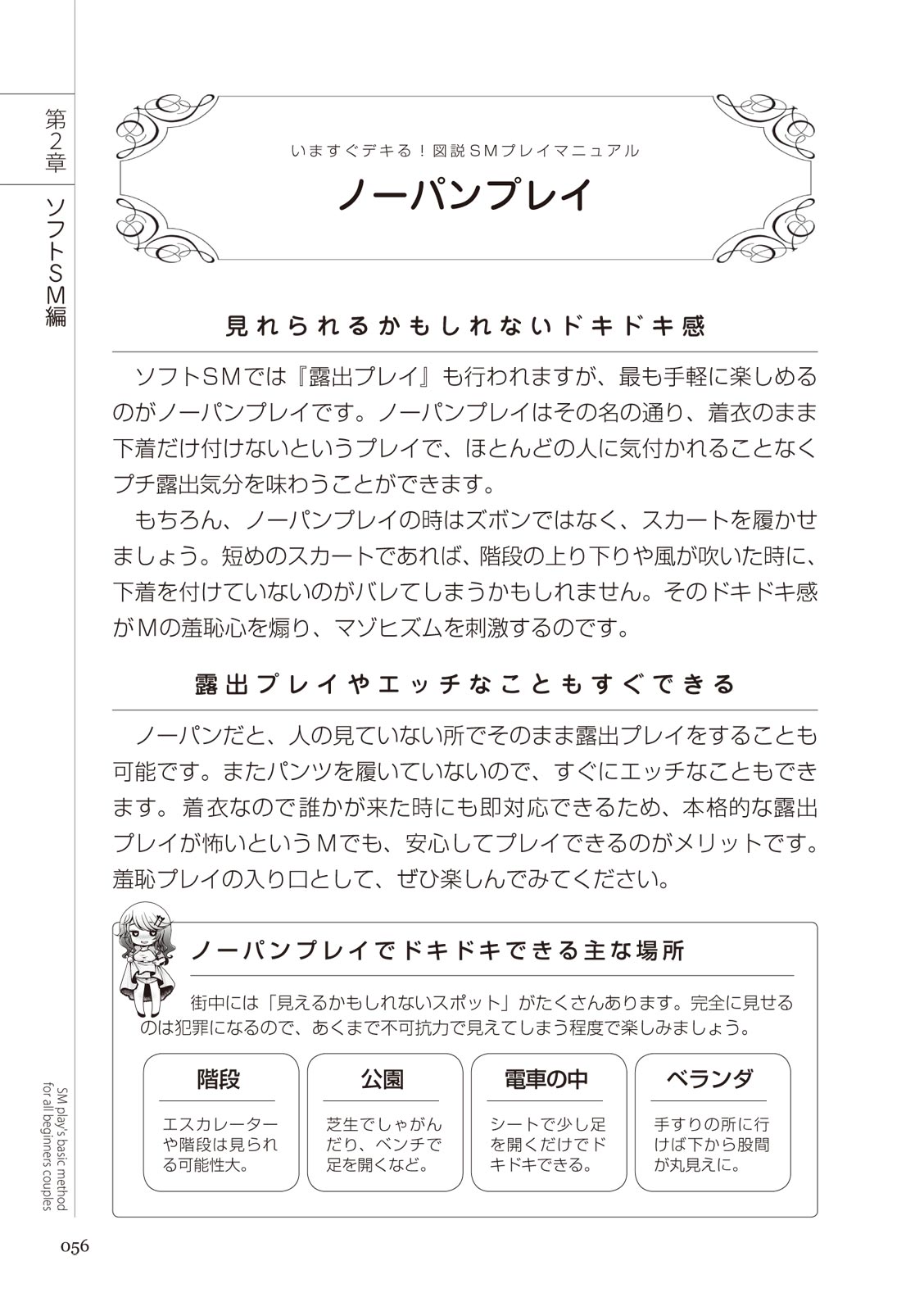 いますぐデキる 図説SMプレイマニュアル - Page 56