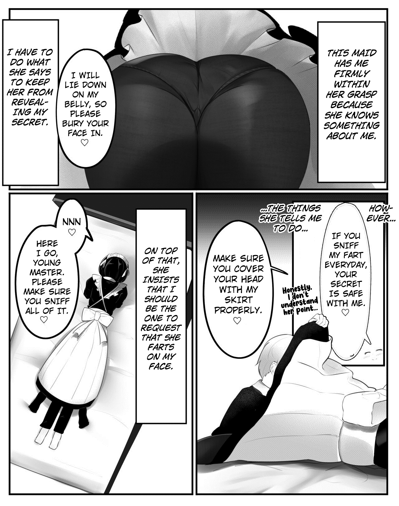 Onara Manga - Maid to Bocchama - Page 2