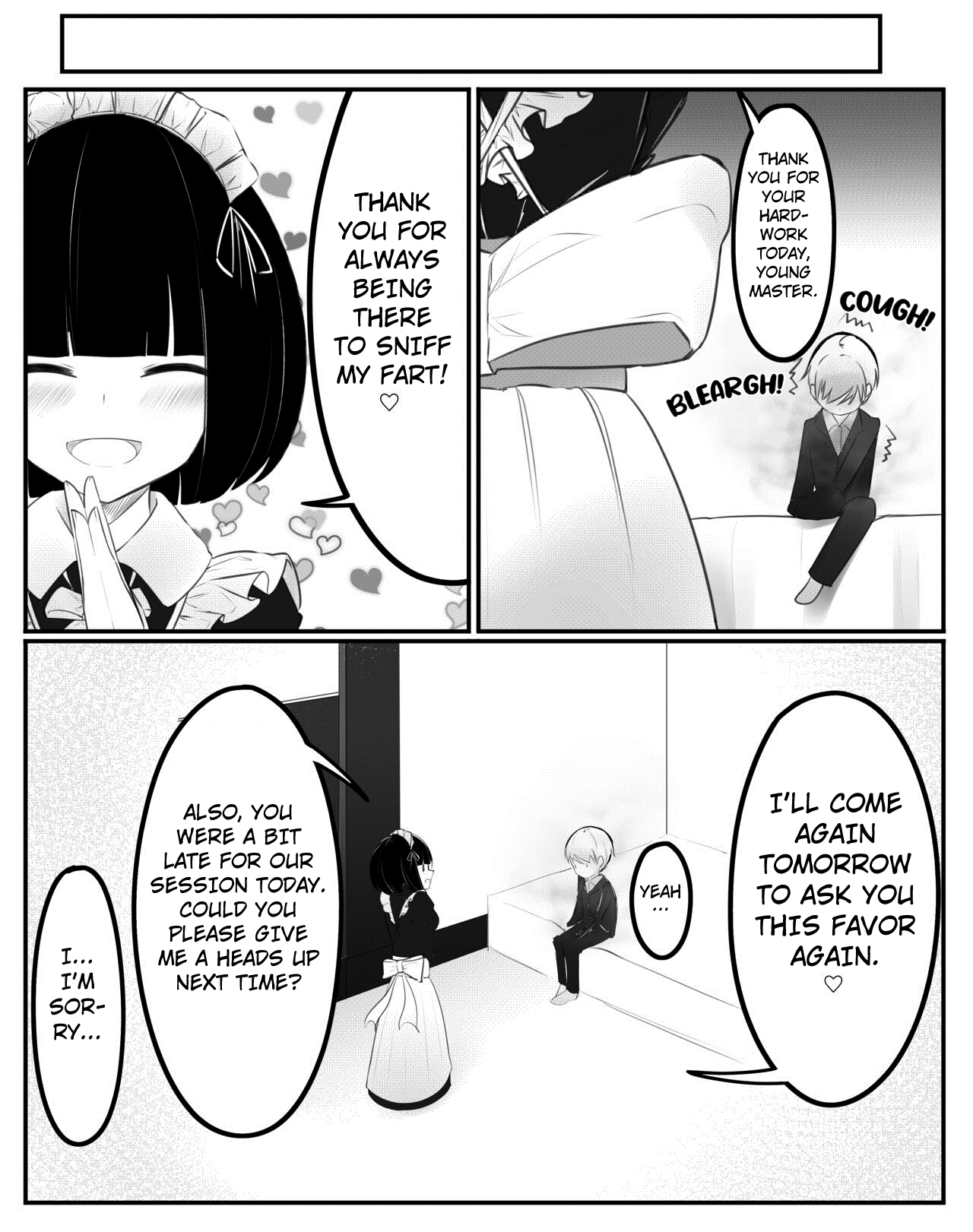Onara Manga - Maid to Bocchama - Page 5