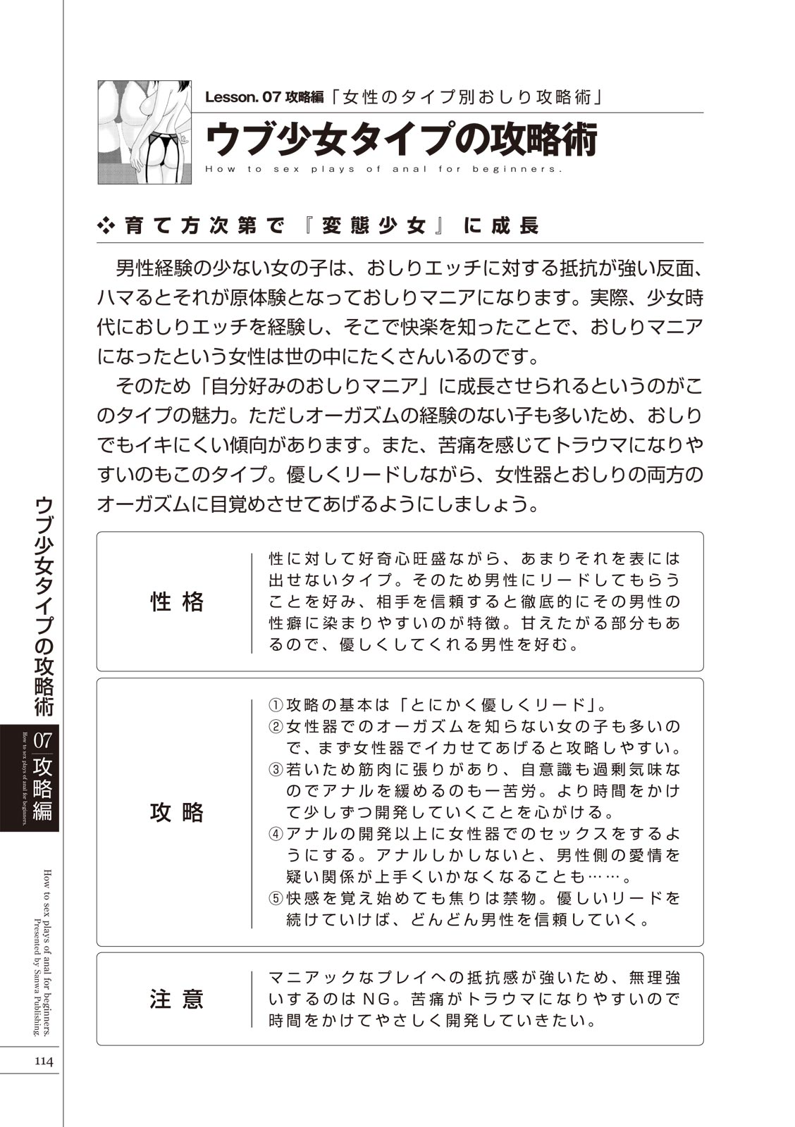 いますぐデキる 図説おしりエッチマニュアル - Page 116