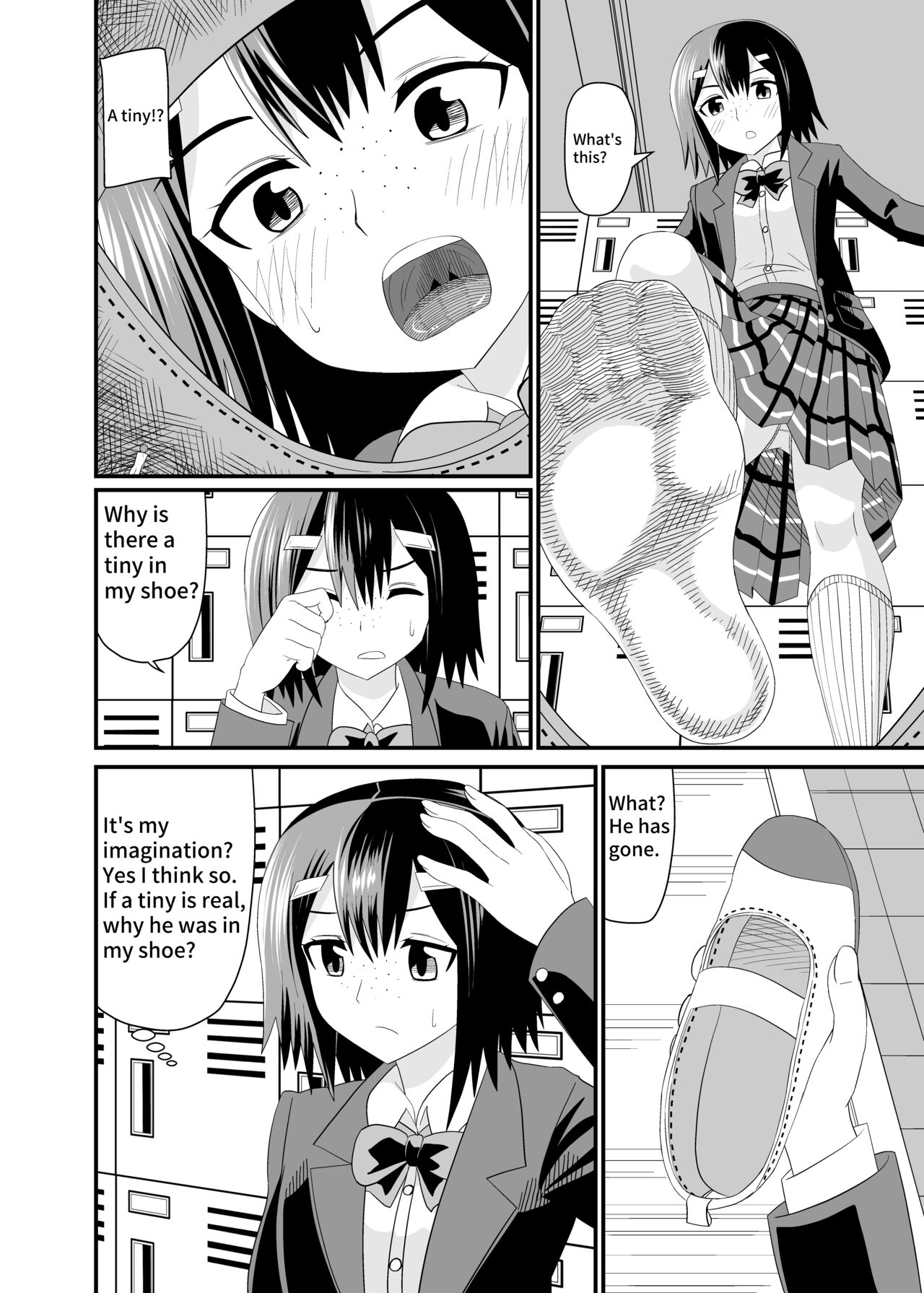 In the shoes of a Plain Girl - Page 21