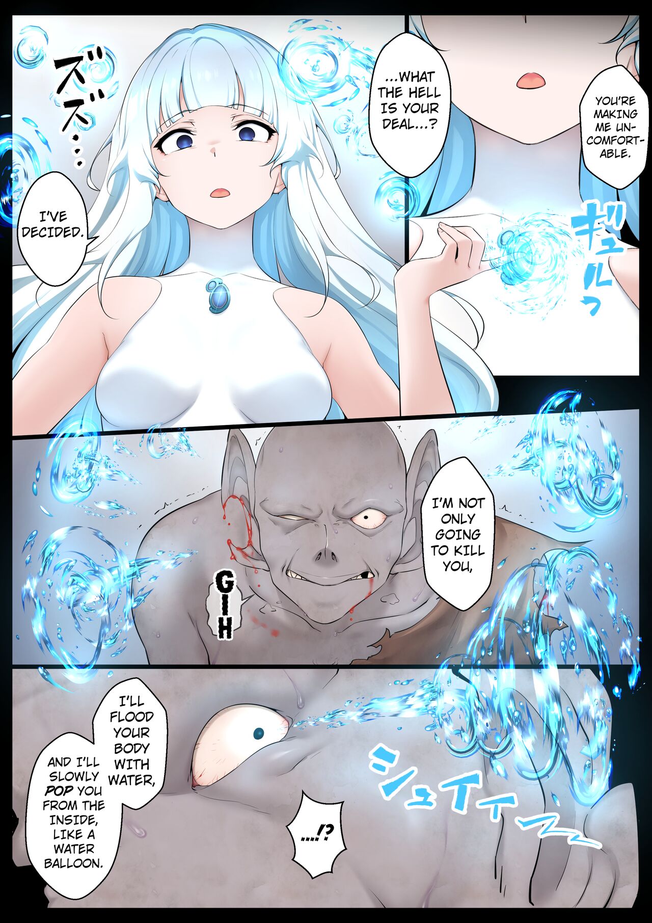 Mizu no Mahou Shoujo VS Slime Kaijin - Page 11
