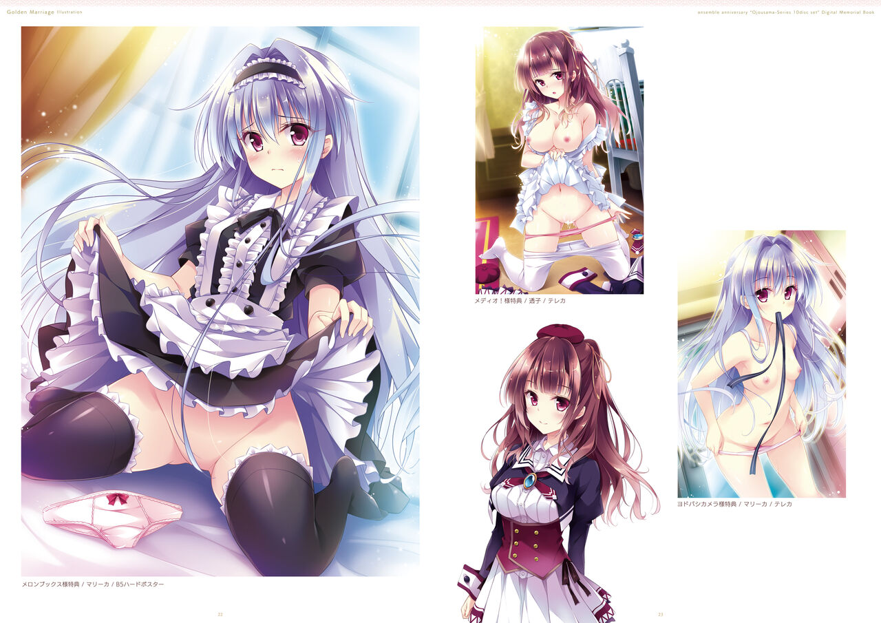 ensemble anniversary Ojousama-Series 10disc set DIGITAL MEMORIAL BOOK - Page 12