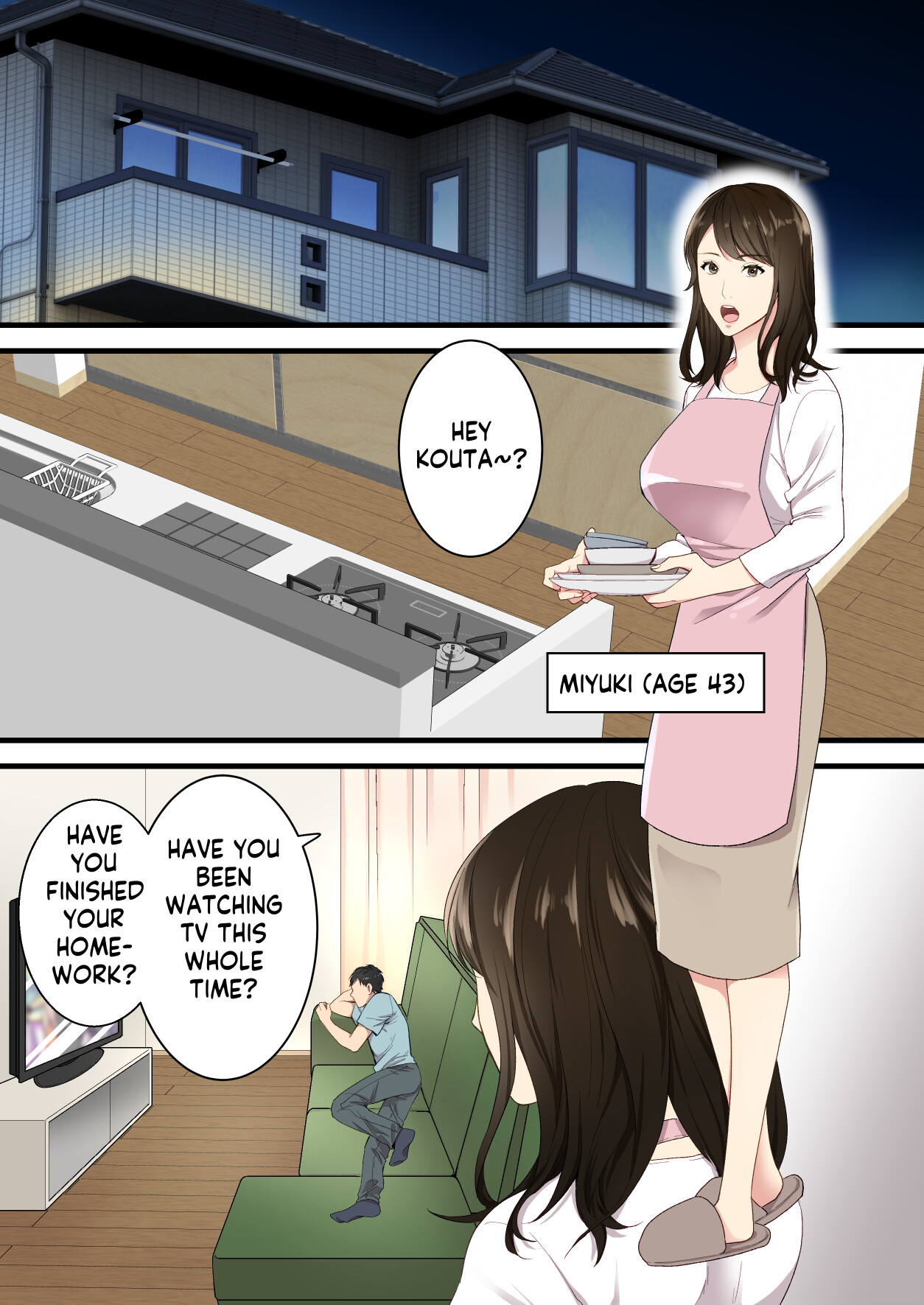 Arguing mother-son who became a loving couple - Page 2