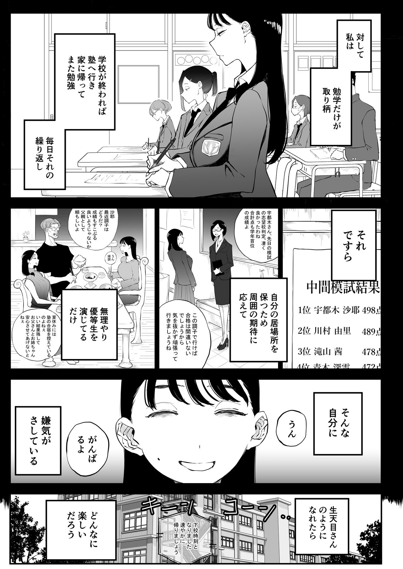 Yokkyuu Fuman Majime Joshi ga Class no Yariman Gal to Dosukebe H Shichau Hanashi - Page 8