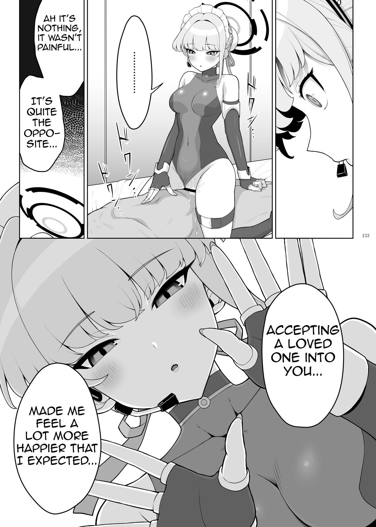 Ero Archive -BlueArch Icha Love Ero Goudou- - Page 135