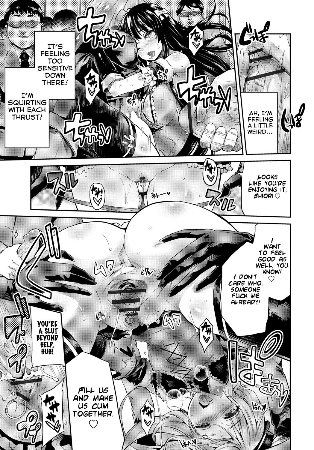 Futari wa Bitch Idol Shimai Nakadashi Kindan Live! - Page 13