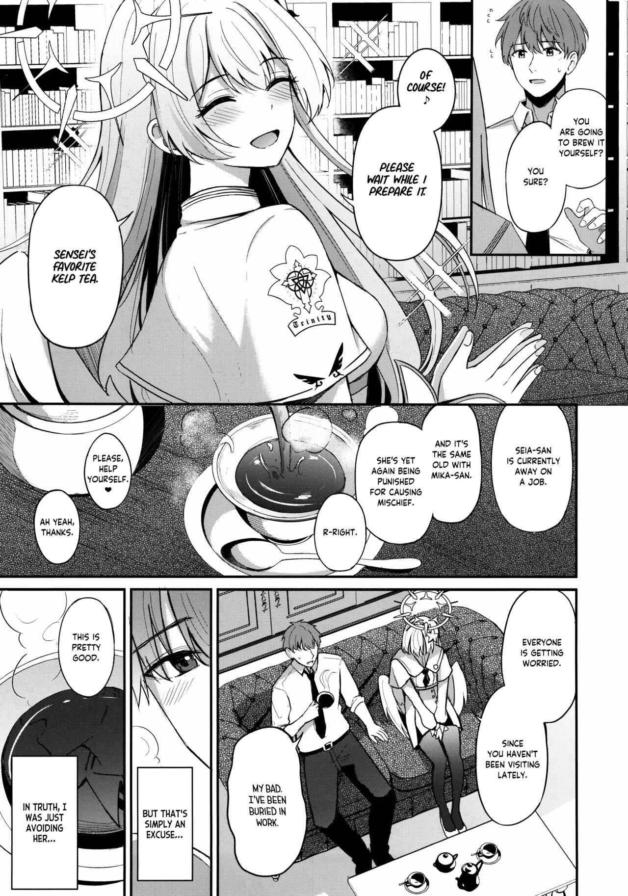 Konbucha wa Ikaga desu ka | Would you like some Kelp tea? - Page 6