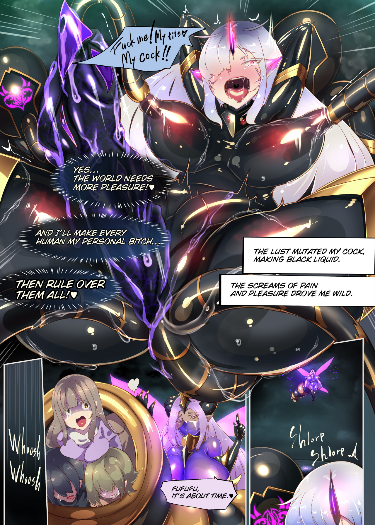 The story of the final fallen hero becoming a lewd, high ranking female officer. ーSHINING PEARL SQUAD: GAIN'S NEWEST EXECUTIVE.ー - Page 18