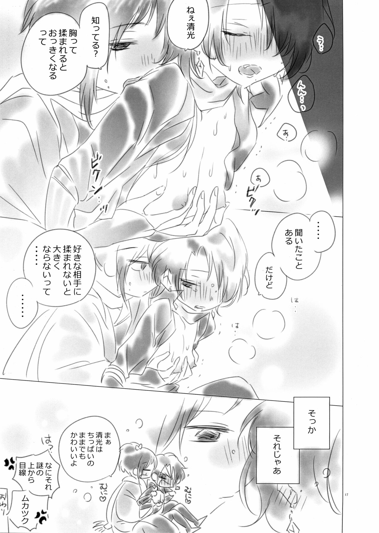 Keisotsu ni Nyotaika shite mita - Page 16
