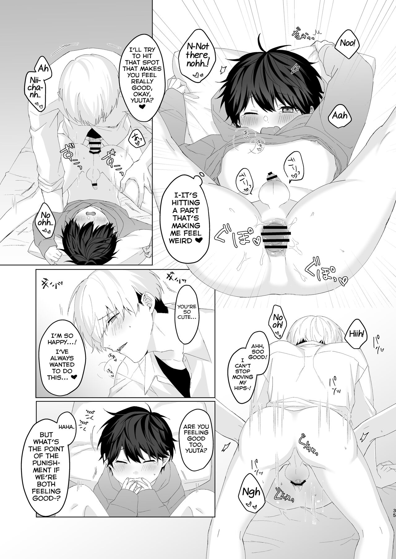 Kimochii Koto Suru Batsu Game - Page 35