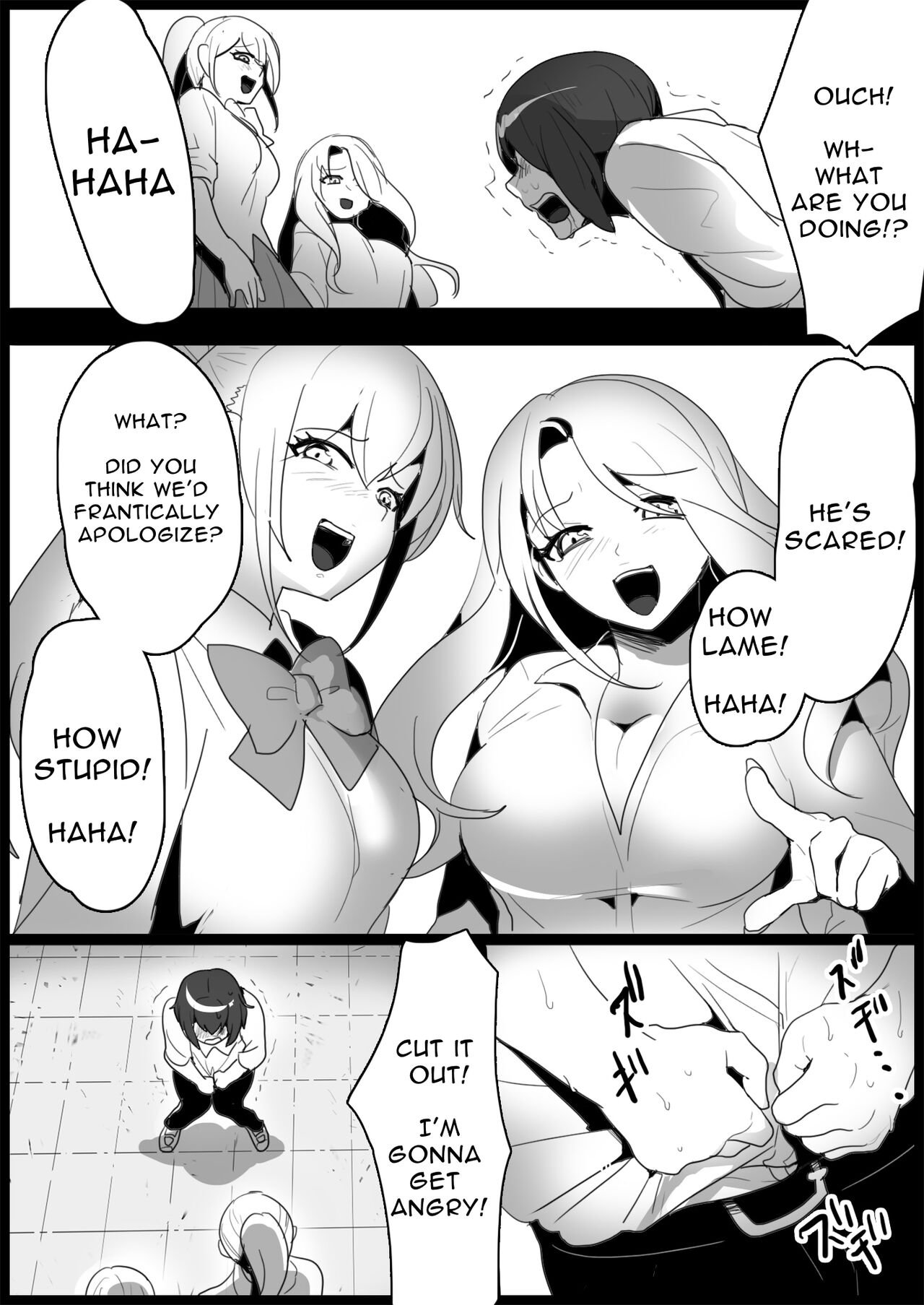 Bullied by delinquent gals - Page 5