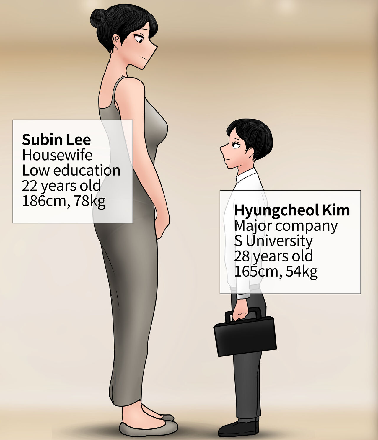 Being a slave of low-educated big ass wife-1 - Page 9