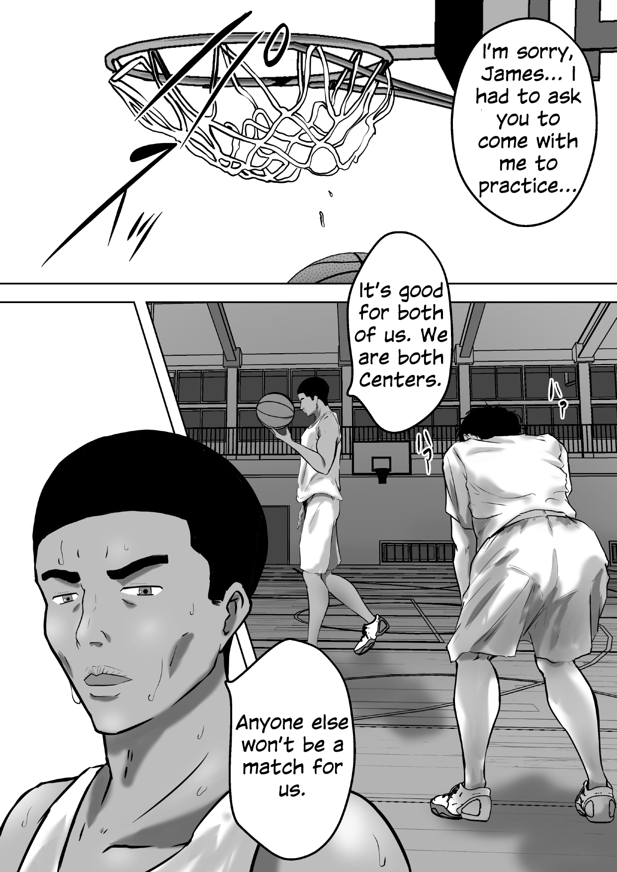 [Pentacle (Shimipan)] Baske-bu Center Ishida-san | Basketball Club Center Ms. Ishida [English] - Page 6