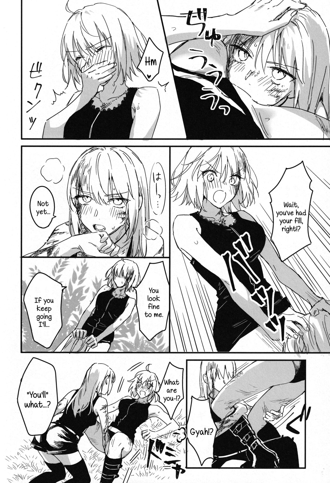 Artoria Alter x Jeanne Alter Sairokushuu - Page 156