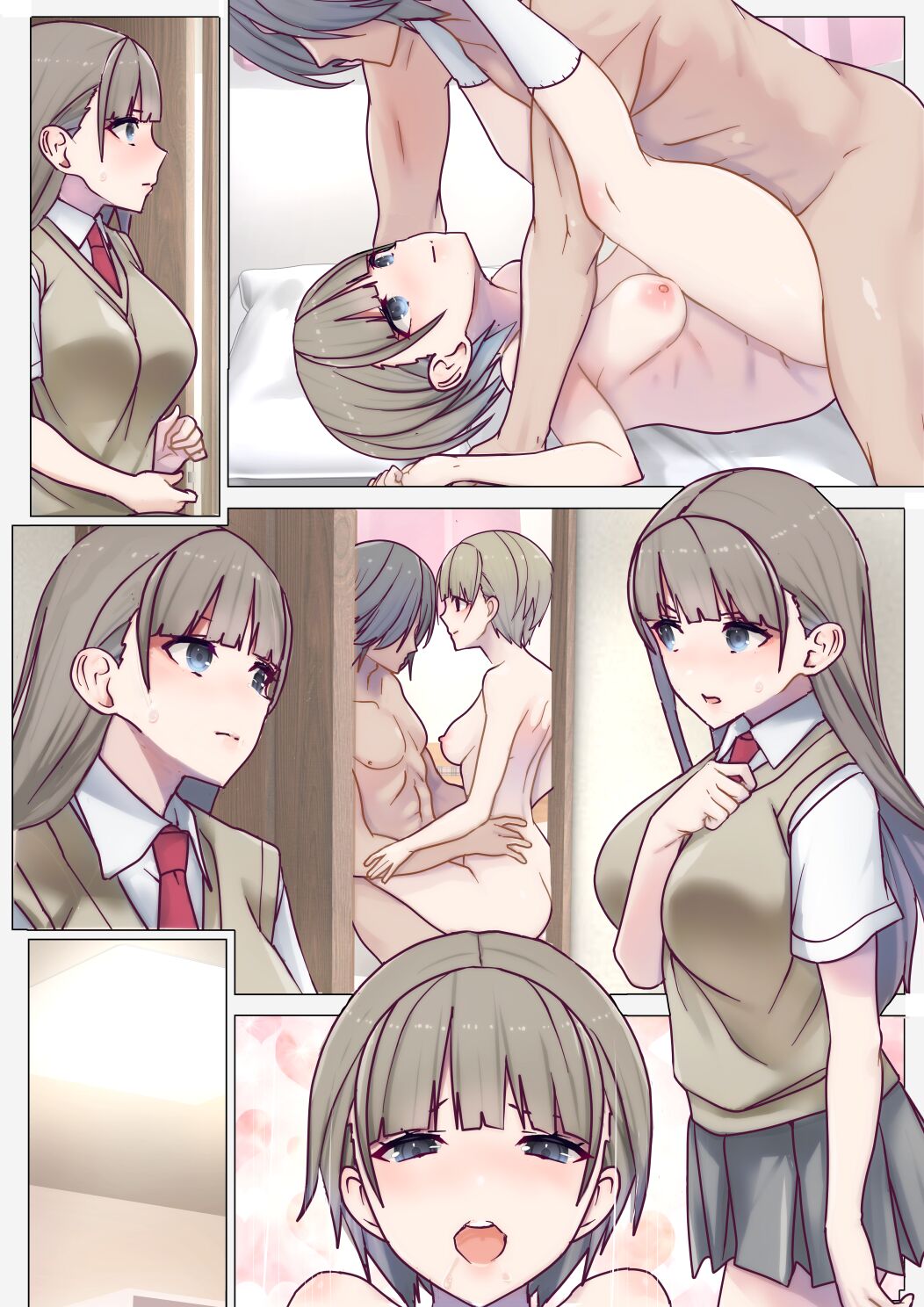 Immoral Study ~ Bishoujo Shimai no Rouraku - Page 35