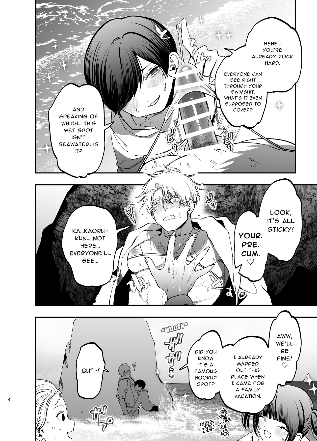 [KANIPANKO (Kanipan Mushamusha)] Kyokon Sugiru Oshiego ni Choukyou Sarete Ketsuman Dorei ni Narimashita ~Dokidoki Rinkai Gakkou Hen~ | Sexually Trained By My Excessively Big Dicked Student ~Thrilling Seaside School Trip~ [English] [Pipopipo] - Page 5