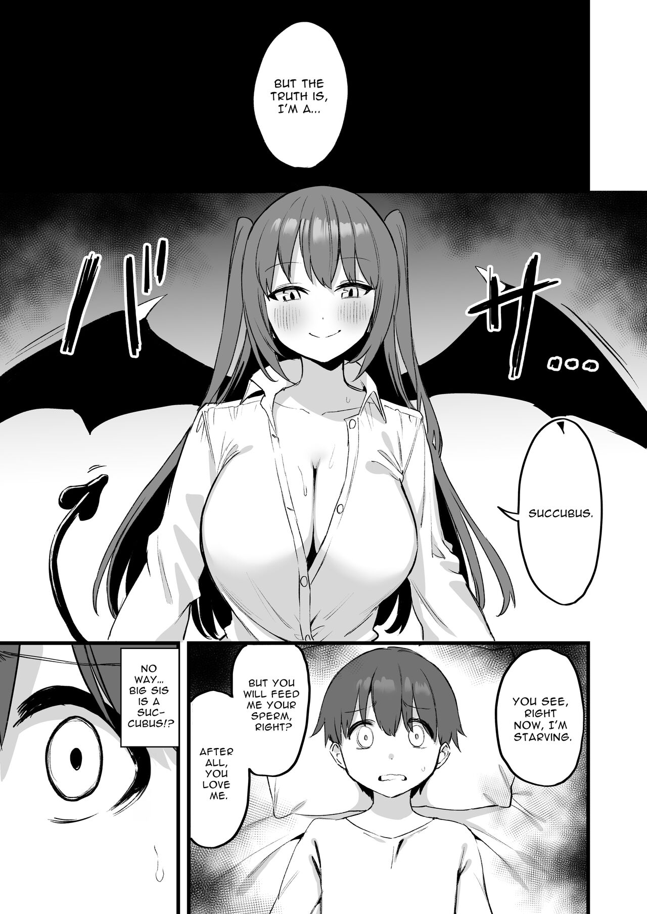 Onee-chan wa Succubus!? | The Older Girl In My Neighborhood Is A Succubus!? - Page 6