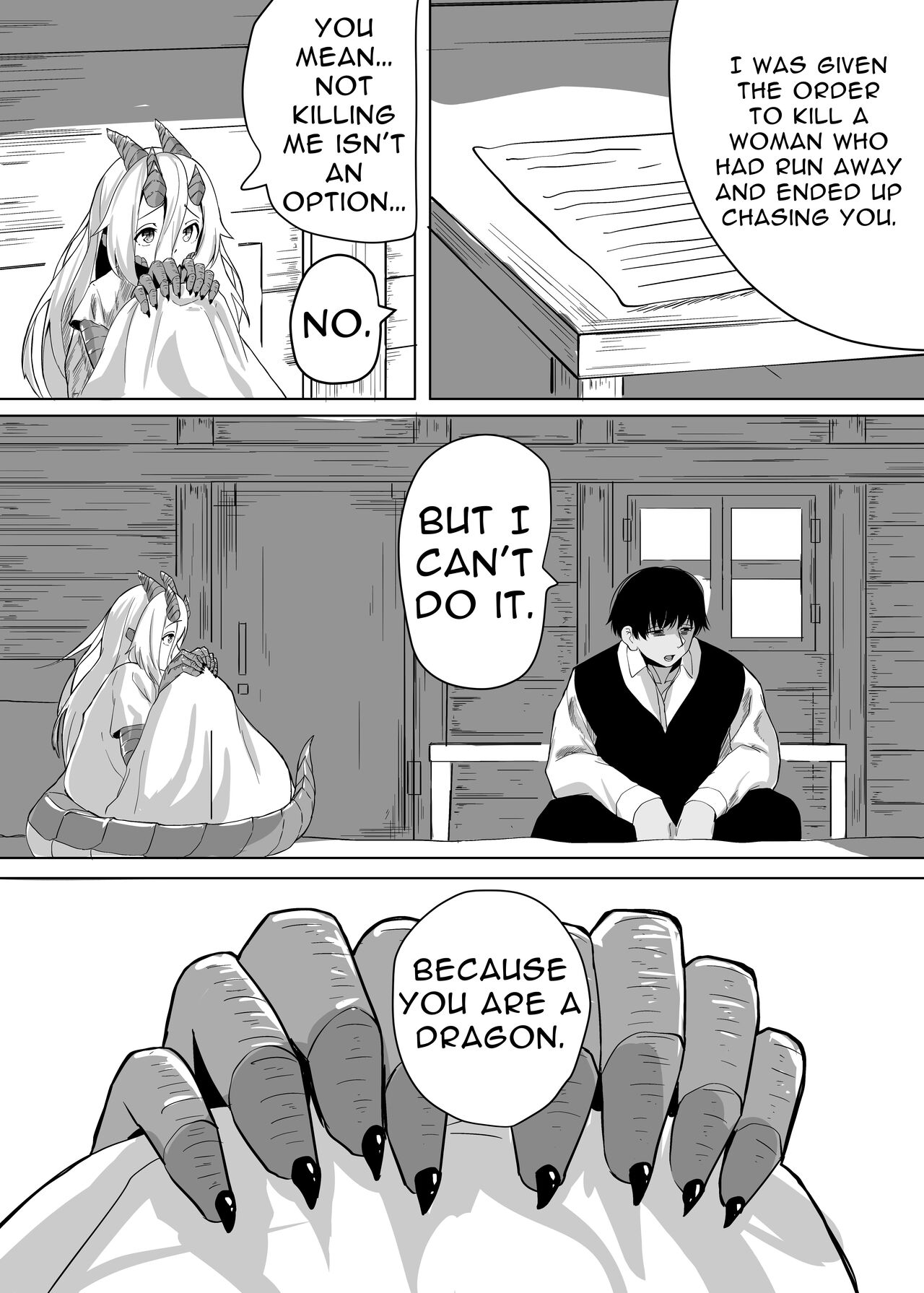 The Pure Love Pleasure of a Persecuted Dragon Girl and an Assassin at His Limit - Page 13
