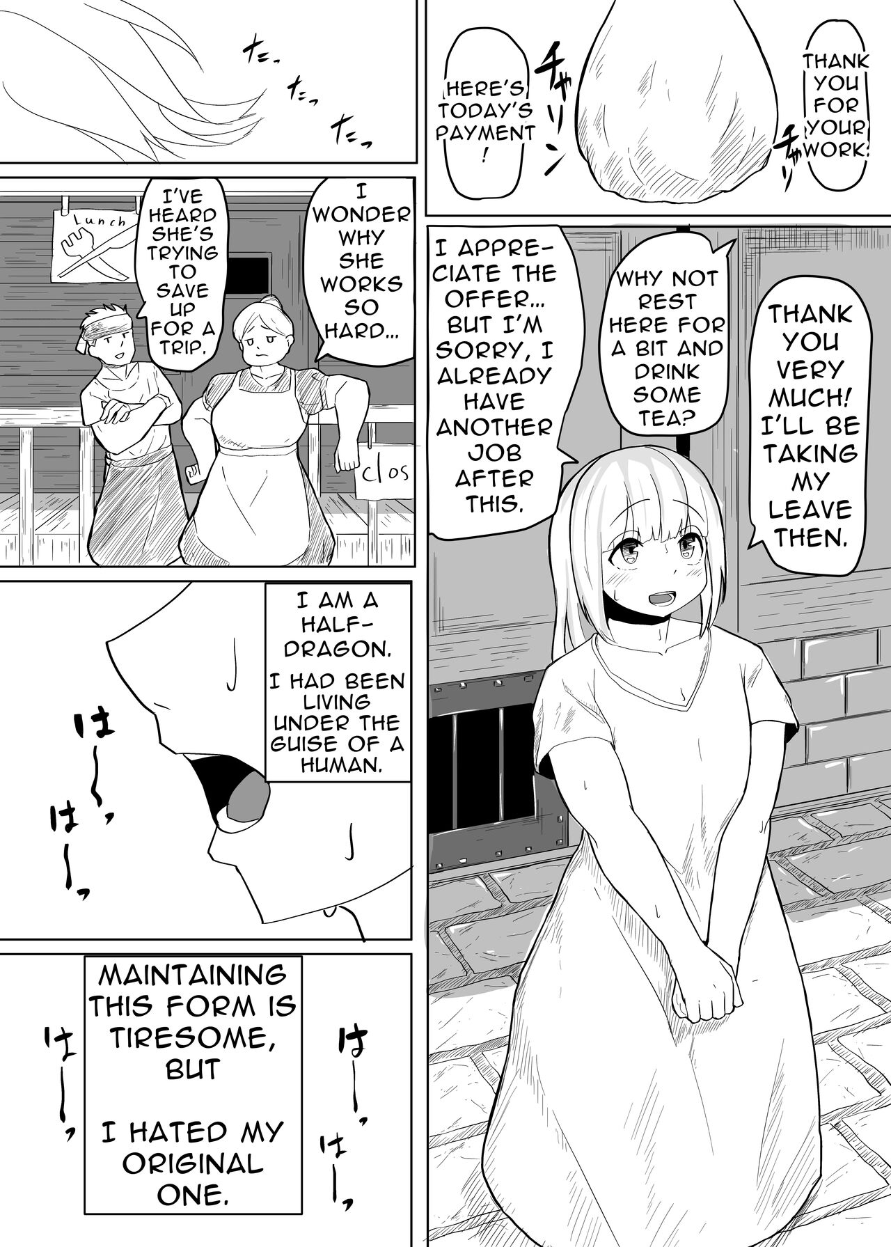 The Pure Love Pleasure of a Persecuted Dragon Girl and an Assassin at His Limit - Page 2