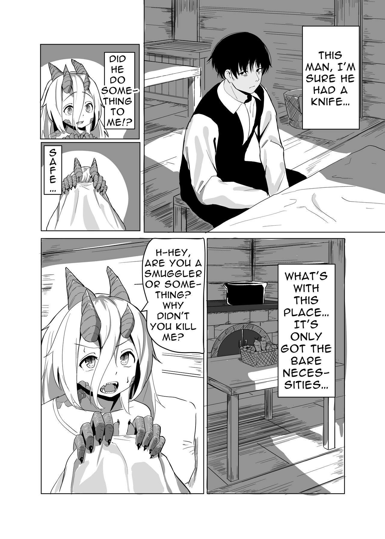 The Pure Love Pleasure of a Persecuted Dragon Girl and an Assassin at His Limit - Page 9