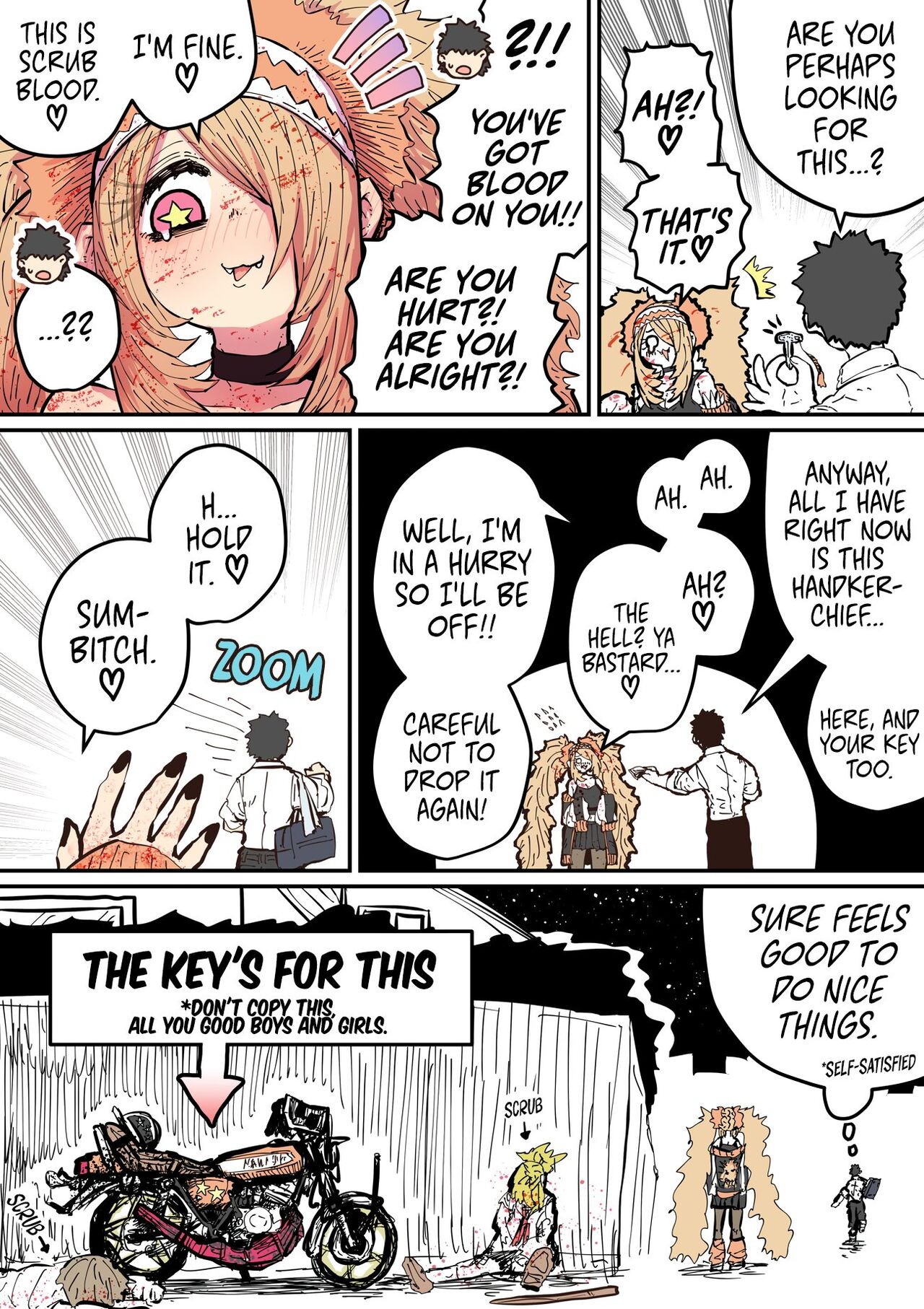Being Targeted by Hyena-chan - Page 24