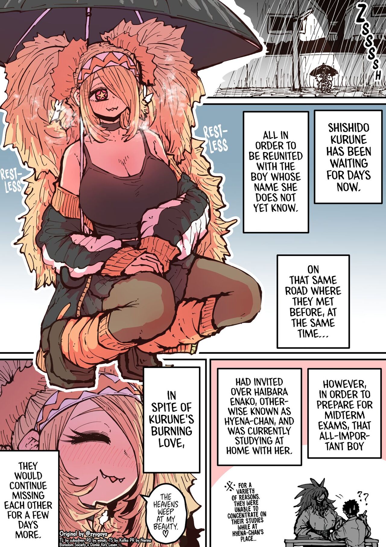 Being Targeted by Hyena-chan - Page 29