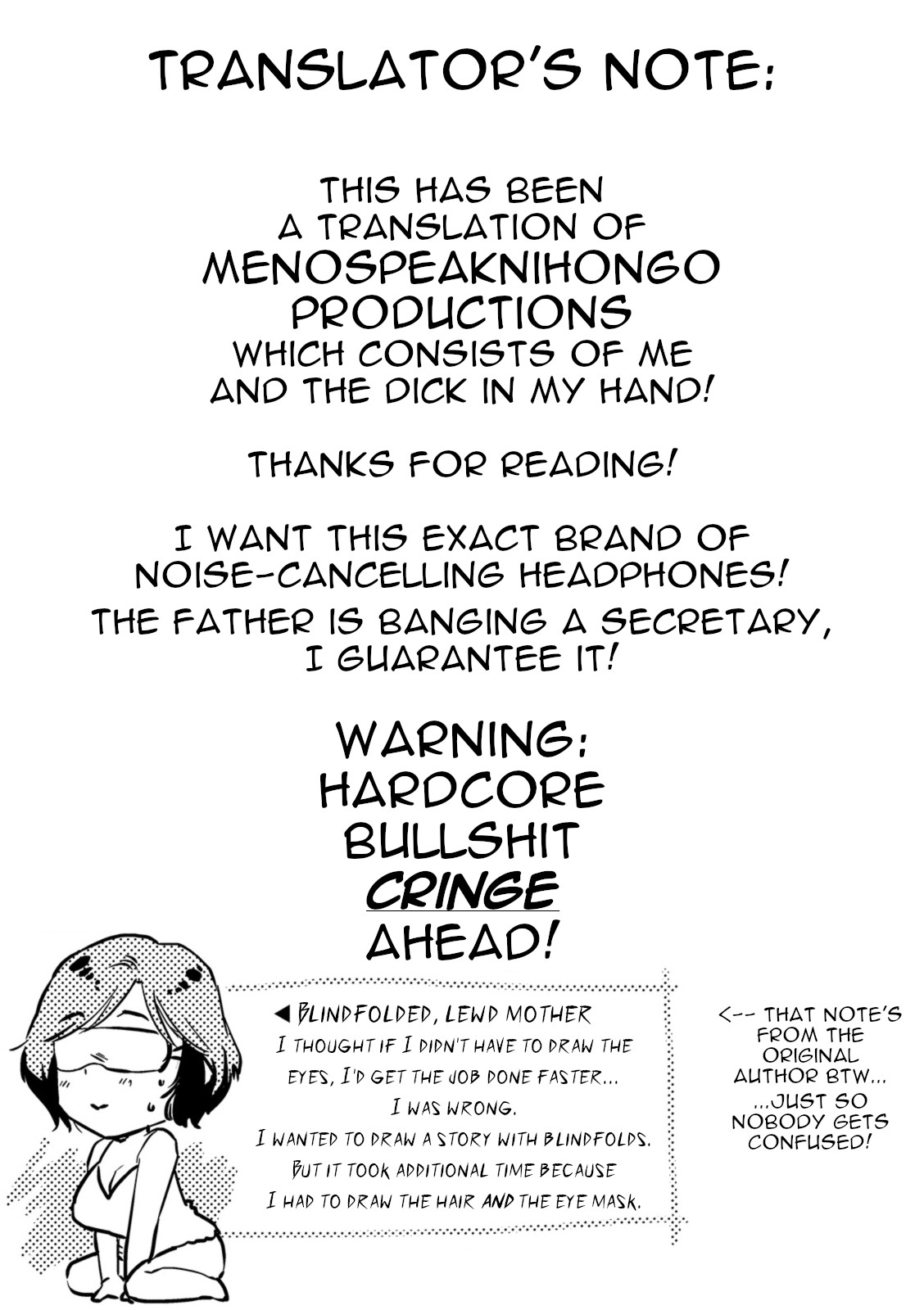Mekakushi Inbo | Blindfolded, Lewd Mother - Page 19