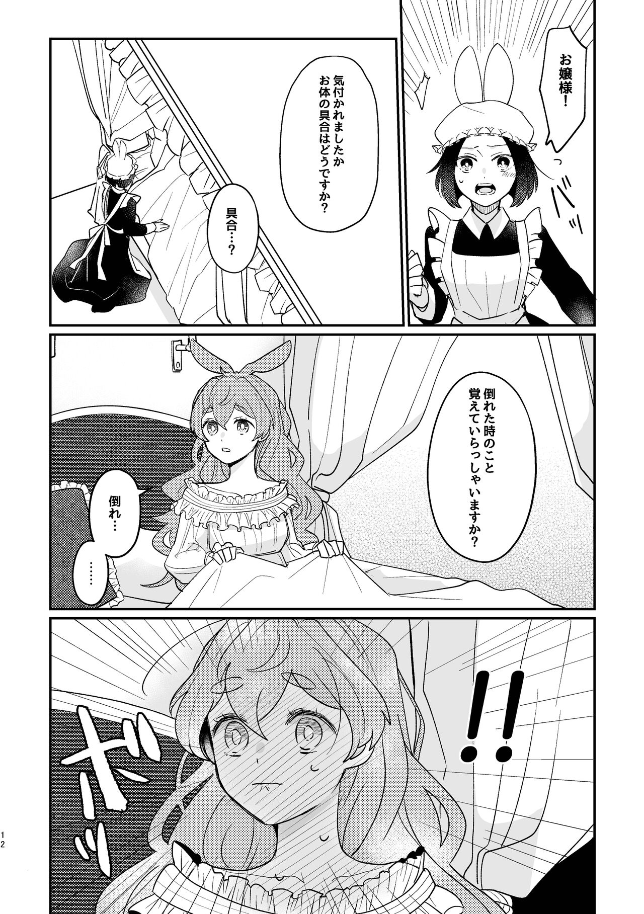 Usagi Reijou to Ookami Reisoku - Page 12