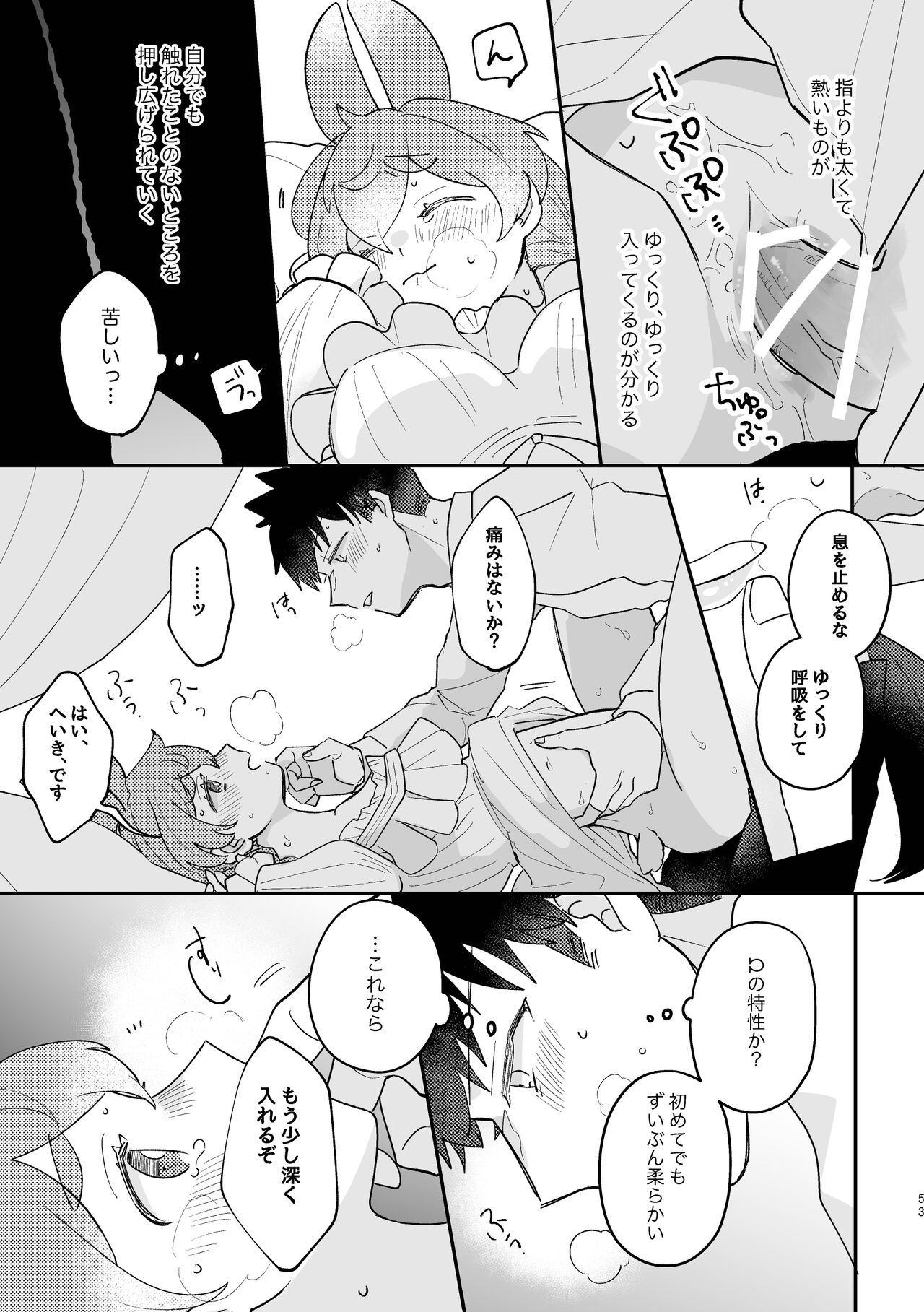 Usagi Reijou to Ookami Reisoku - Page 53