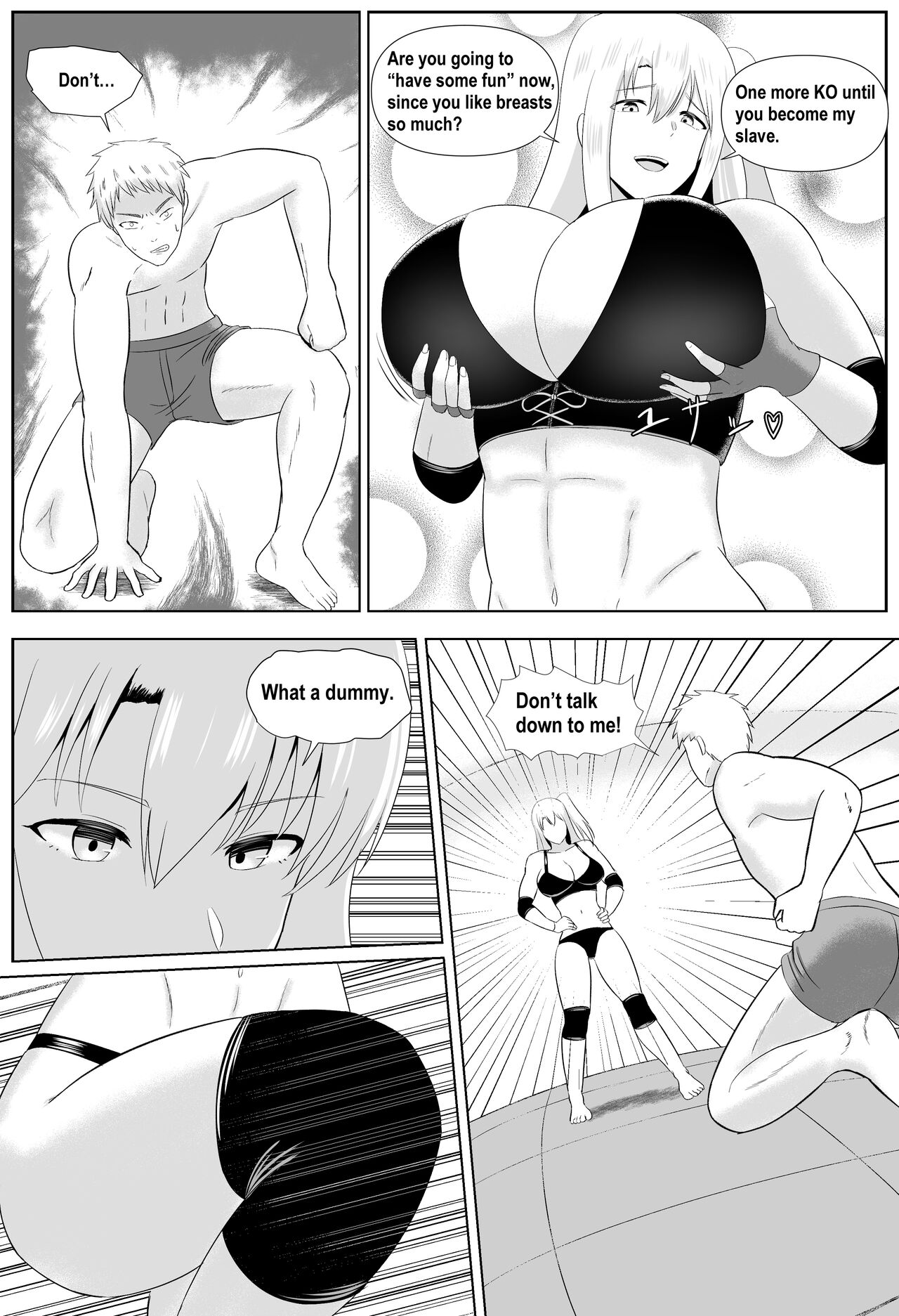 Taiman! I Can't Let Saki Beat Me! - Page 12