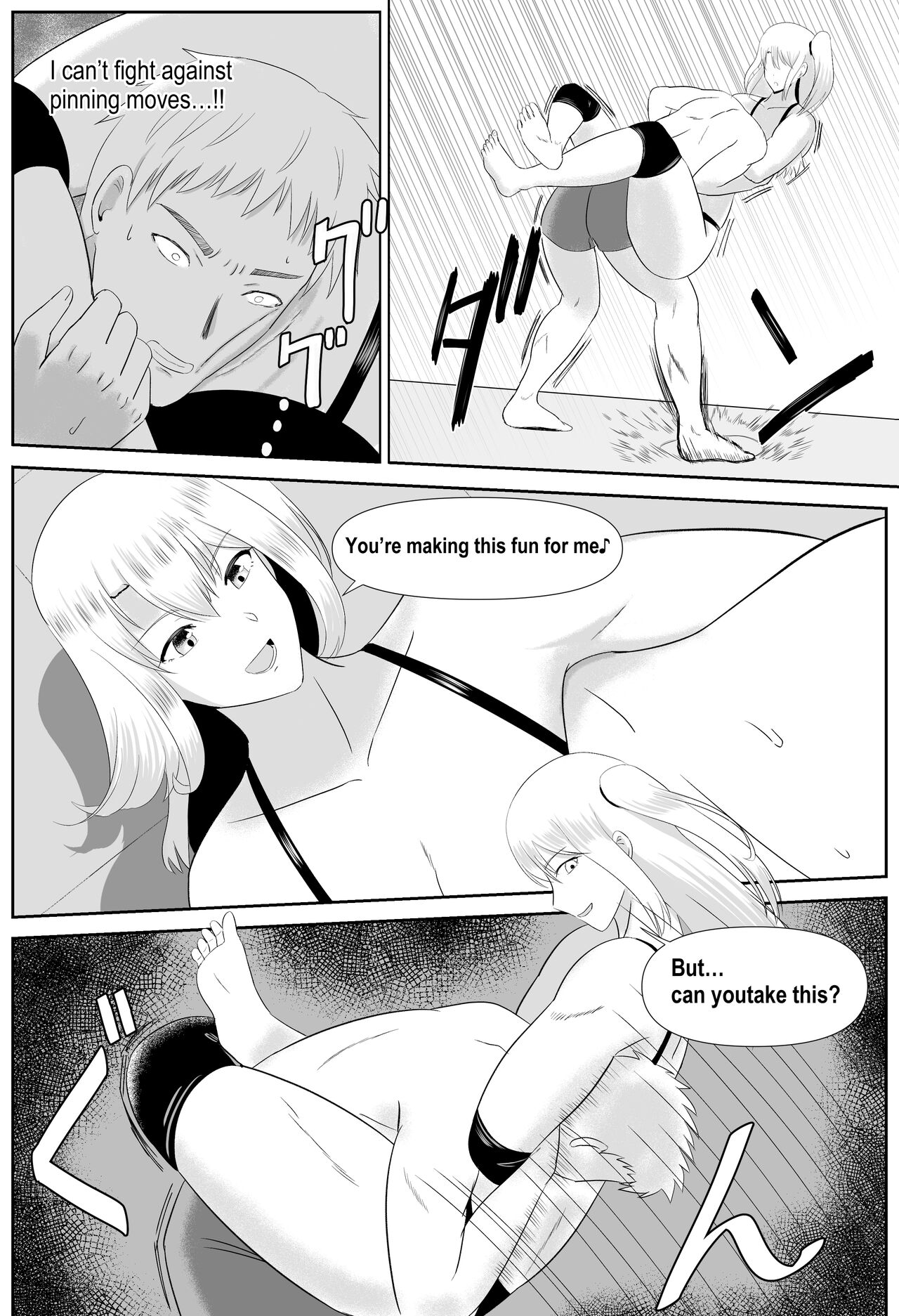 Taiman! I Can't Let Saki Beat Me! - Page 14