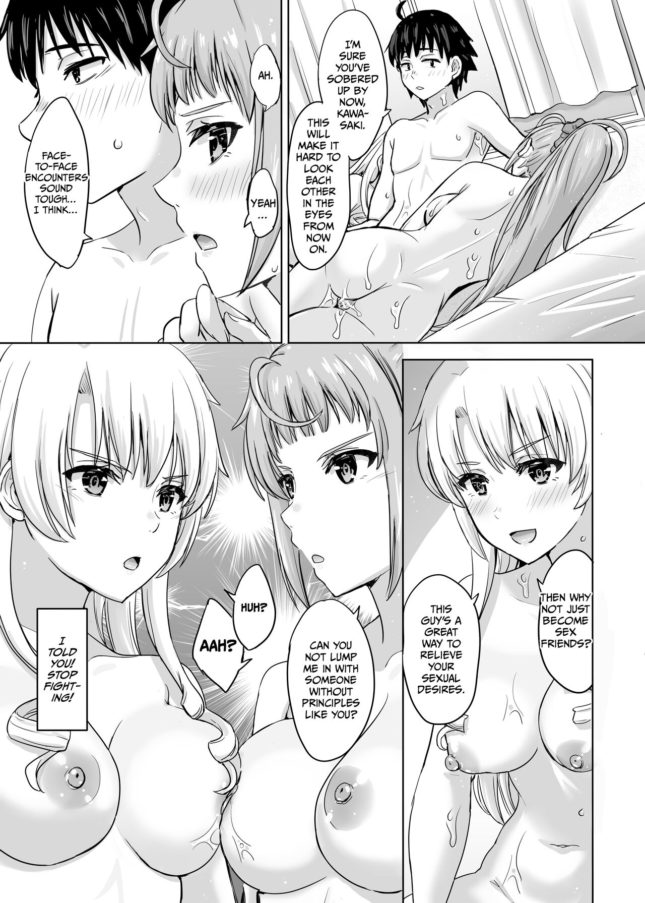 Ashi-san Saki Saki Manga - Page 40