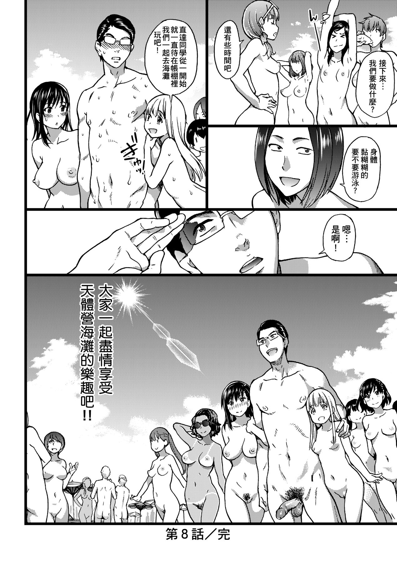 Nudist Beach ni Syuugaku Ryokoude!! - Page 223