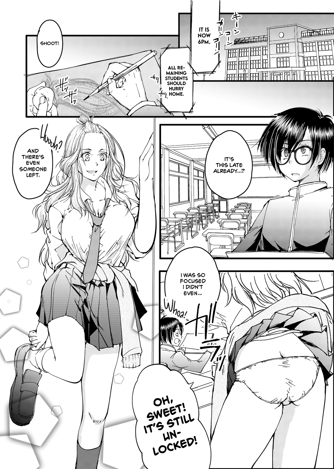 Megane no Gyaru wa Inkya ni Yasashii | Bespectacled Gyaru Befriending Loner - Page 3