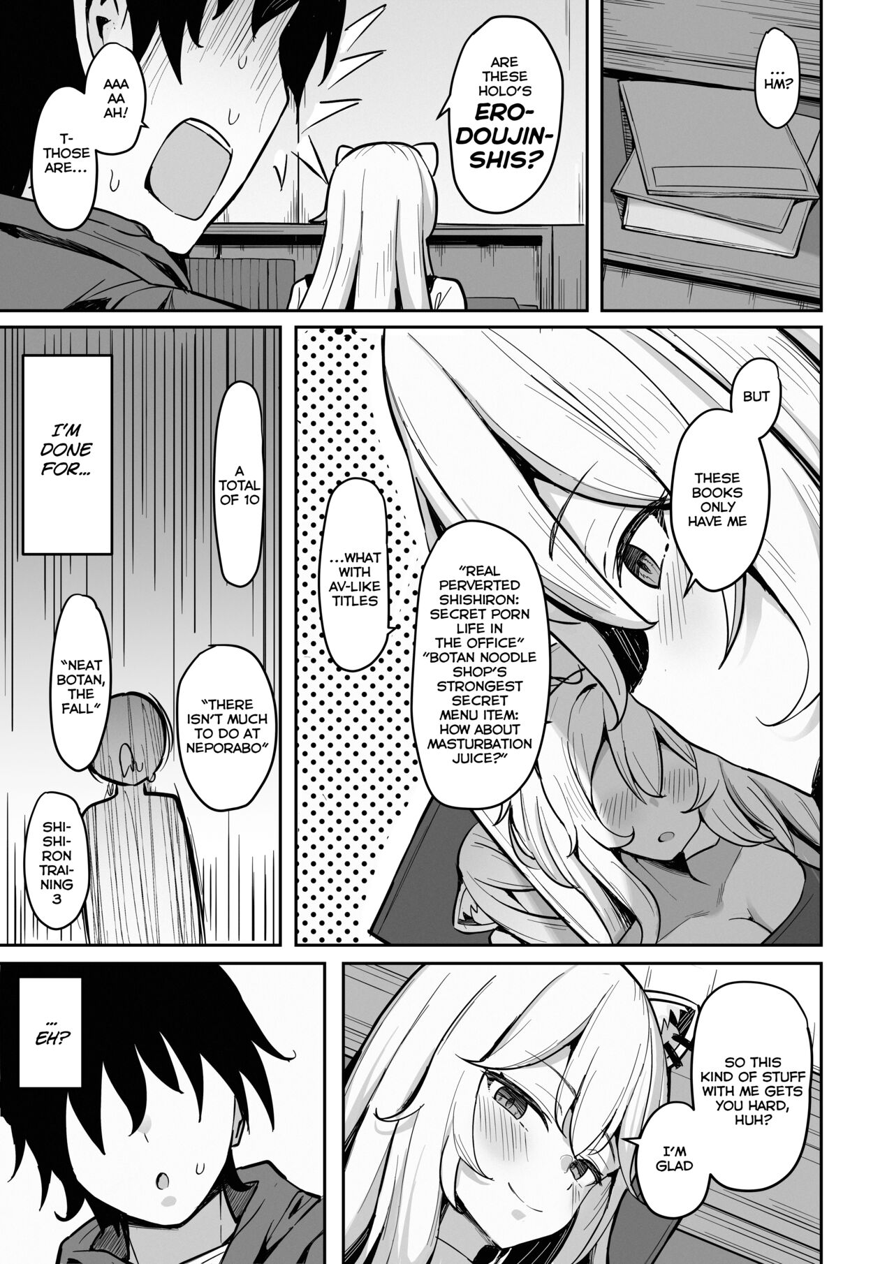 [Mumei Kibou (Nantoka)] MenheLion ~Sappari Tori Paitan Base~ |  MenheLion ~with refreshing chicken broth base~  (Shishiro Botan) [English] [Skeletan Hand Translation tm] [Digital] - Page 4